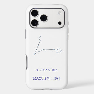 Custom Pisces Constellation iPhone Case - Personal