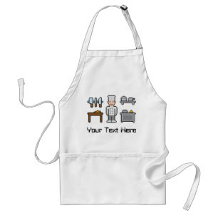 Custom Pixel Chef Standard Apron