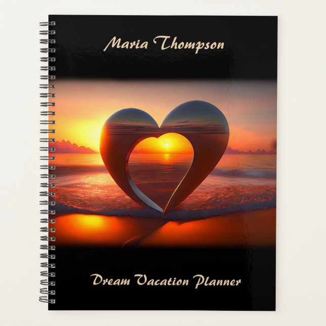 Custom Planner - Dream Holiday - What You Like (Front)