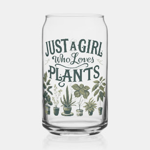 Custom Plant Lover v.2 Drinkware Set Can Glass