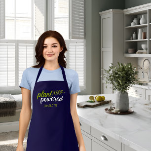 Custom Plant Powered Vegan  Apron