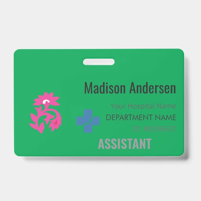 Custom Plastic Badge – Access.Business.Event (Front)