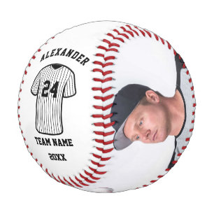 Custom Player Name, Player Number & Team Name Baseball