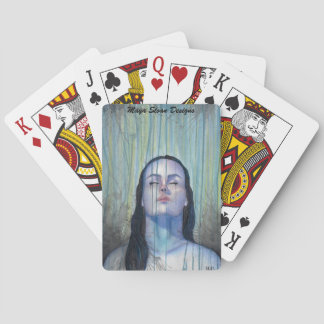 Custom playing cards with abstract original art