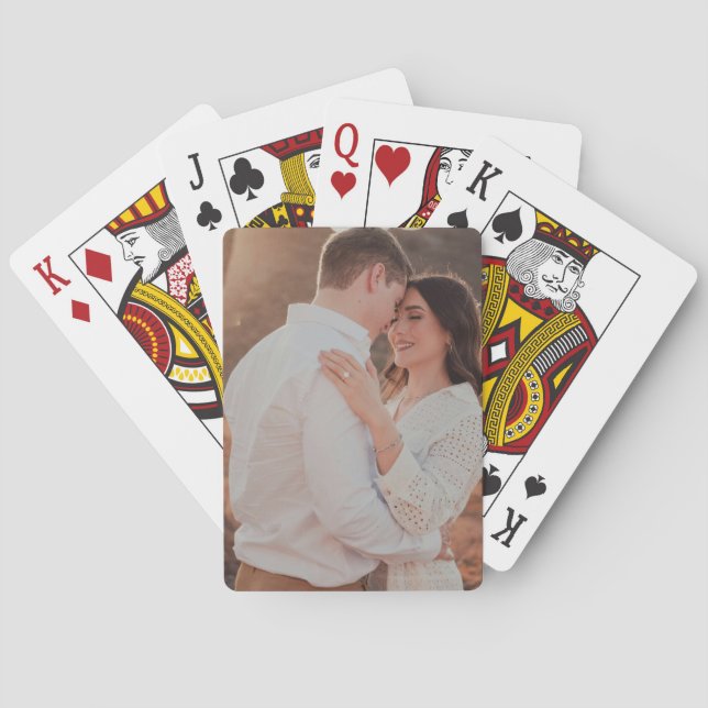 Custom Playing Cards with Your Photo or Logo (Back)