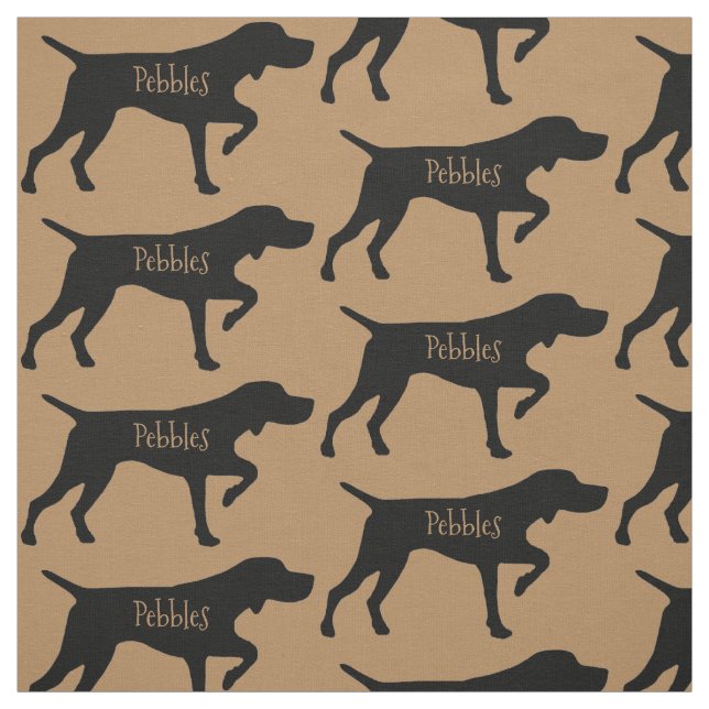 Custom Pointer Dog Fabric (Swatch)