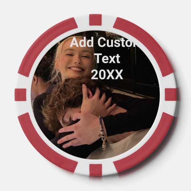 Custom Poker Chip | Personalized Gaming Accessorie (Front)