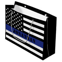 Custom Police Officer Thin Blue Line Police Dept.