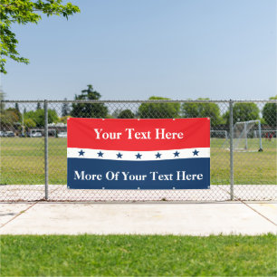  Custom Political Campaign  Banner