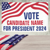Custom Political Candidate 2024 Election Campaign