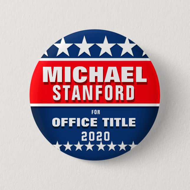 Custom Political Template Button (Front)