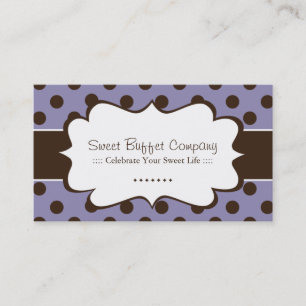 Custom Polk a Dot Business Cards