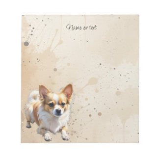 Custom Pomeranian Chihuahua Pet Dog Animal Notepad
