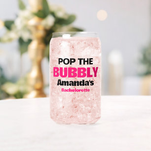 Custom Pop The Bubbly Bachelorette Party Faveurs