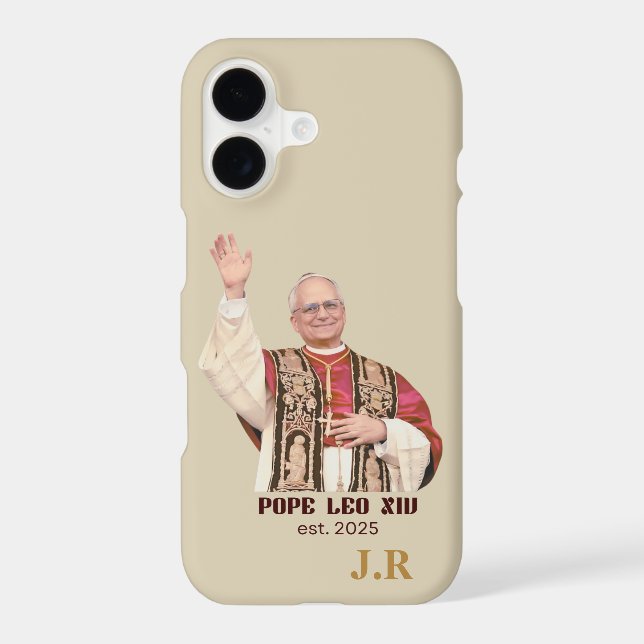 Custom Pope Leo XIV Est 2025 Commemorative (Verso)