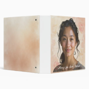 Custom Portrait for Her – Personalized Photo Gift Binder