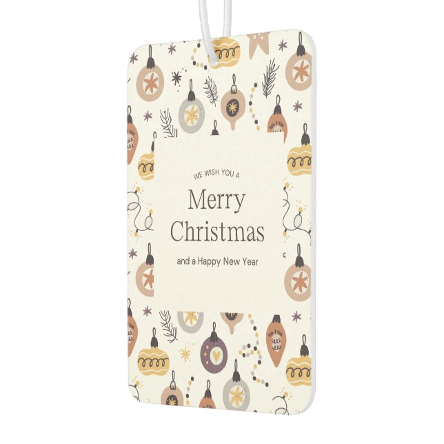 Custom Portrait Rectangle Air Freshener, Pine Freshener (Left)