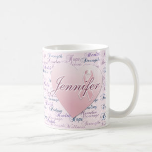 Custom Positive Inspiration with Heart Coffee Mug