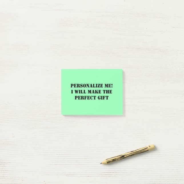 Custom Post Its for wfh, office, school, gift Post-it Notes (On Desk)
