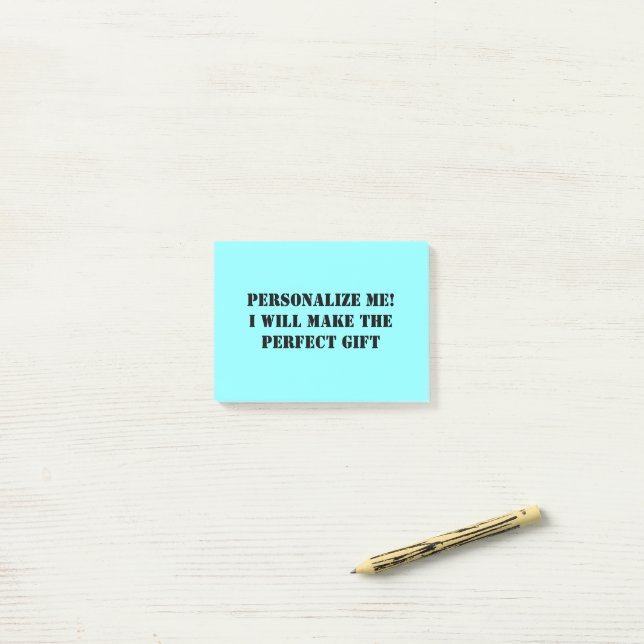 Custom Post Its for wfh, office, school, gift Post-it Notes (On Desk)