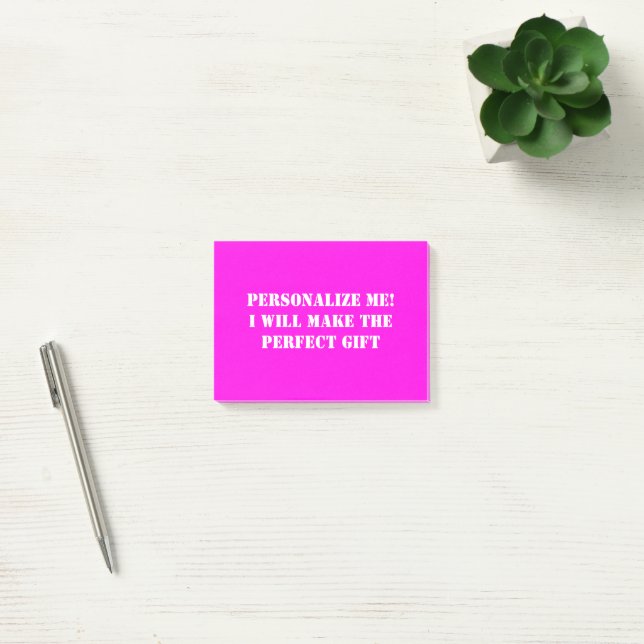 Custom Post Its for wfh, office, school, gift Post-it Notes (Office)