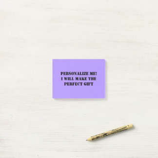 Custom Post Its for wfh, office, school, gift Post-it Notes