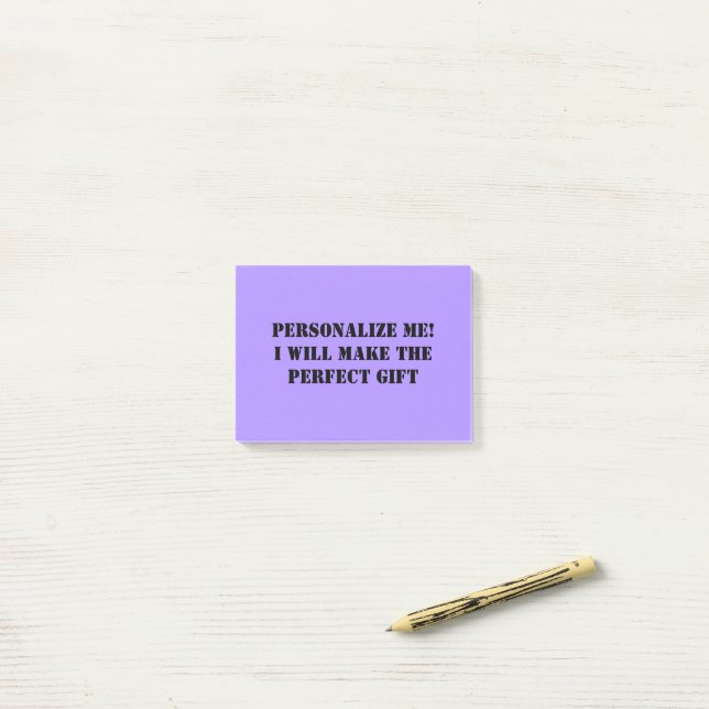 Custom Post Its for wfh, office, school, gift Post-it Notes (On Desk)