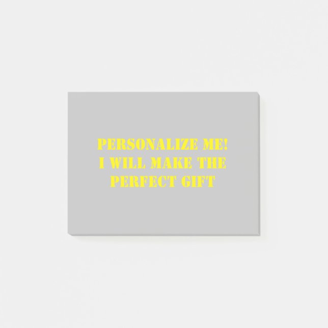 Custom post its, funny post it notes,  office post post-it notes (Front)
