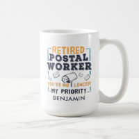 Custom Postal Worker Retirement Retired Mailman