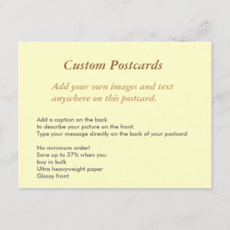Custom Postcards