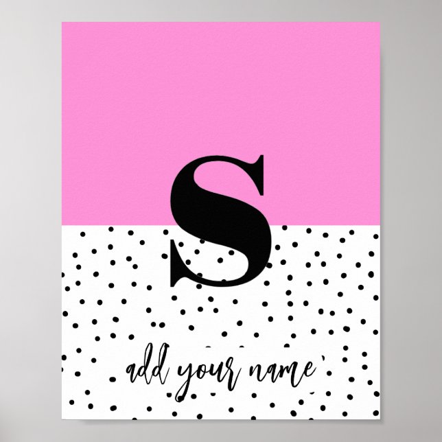 CUSTOM - Poster - Lower Case s (Front)