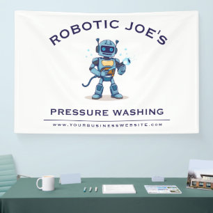 Custom Power Washing Company Banner