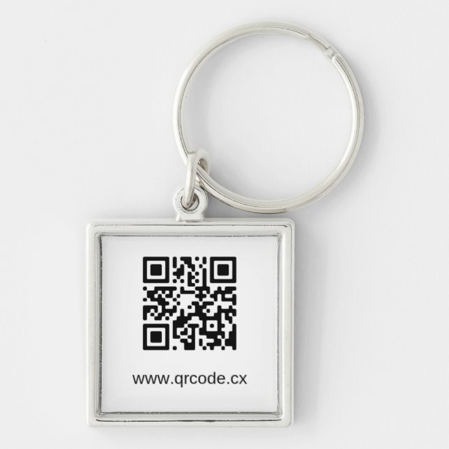 Custom Premium Square Keychain (Small) (Front)