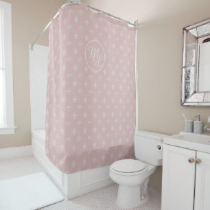 Custom Preppy pink Fleur de Lis