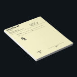 Custom Prescription Notepad – Editable Doctor RX<br><div class="desc">Custom Prescription Notepad – Editable Doctor RX Pad! ___________________________ Stay organized in style with our Custom Prescription Notepad, designed for doctors, nurses, and medical professionals who want a practical yet personalized tool for everyday use. This editable RX pad features a clean, professional layout while allowing customization to fit your name,...</div>
