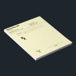 Custom Prescription Notepad – Editable Doctor RX<br><div class="desc">Custom Prescription Notepad – Editable Doctor RX Pad! ___________________________ Stay organized in style with our Custom Prescription Notepad, designed for doctors, nurses, and medical professionals who want a practical yet personalized tool for everyday use. This editable RX pad features a clean, professional layout while allowing customization to fit your name,...</div>