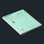 Custom Prescription Notepad – Editable Doctor RX<br><div class="desc">Custom Prescription Notepad – Editable Doctor RX Pad! ___________________________ Stay organized in style with our Custom Prescription Notepad, designed for doctors, nurses, and medical professionals who want a practical yet personalized tool for everyday use. This editable RX pad features a clean, professional layout while allowing customization to fit your name,...</div>