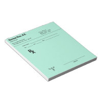 Custom Prescription Notepad – Editable Doctor RX 