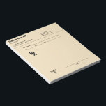 Custom Prescription Notepad – Editable Doctor RX<br><div class="desc">Custom Prescription Notepad – Editable Doctor RX Pad! ___________________________ Stay organized in style with our Custom Prescription Notepad, designed for doctors, nurses, and medical professionals who want a practical yet personalized tool for everyday use. This editable RX pad features a clean, professional layout while allowing customization to fit your name,...</div>