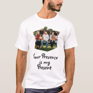 Custom present box shape photo Christmas T-Shirt
