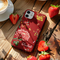 Custom Pretty Cute Colour Flowers Garden Hand Draw