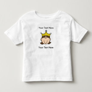 CUSTOM PRINCES BROWN T-Shirt