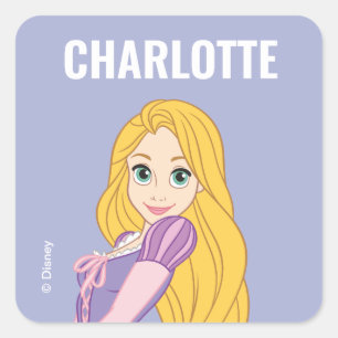 Custom Princess Rapunzel   Back to School Labels