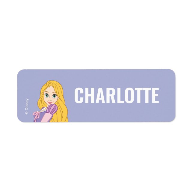 Custom Princess Rapunzel | Back to School Labels (Front)