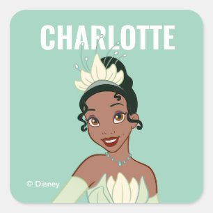 Custom Princess Tiana Back to School Labels