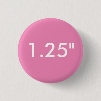 Custom Print 1.25" Small Round Button Template