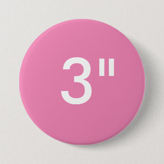 Custom Print 3" Large Round Button Blank Template