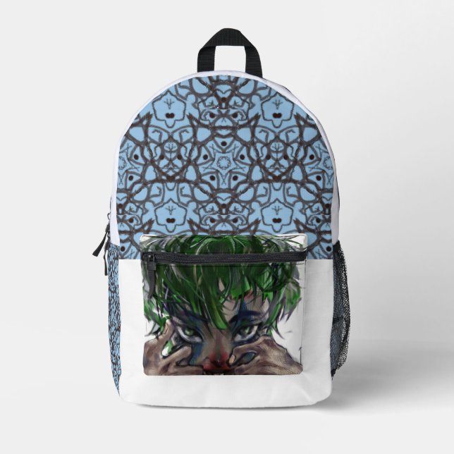 • Custom Print Backpack | Personalized Graphic Ruc (Front)