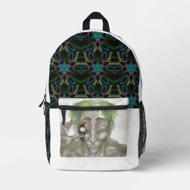 • Custom Print Backpack | Personalized Graphic Ruc (Front)
