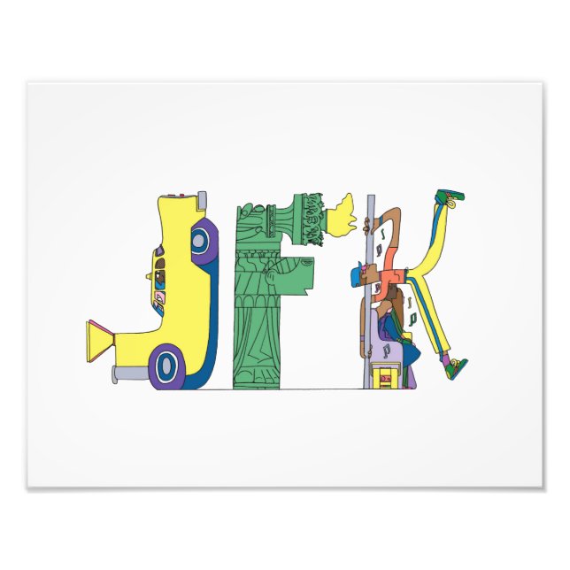 Custom Print | NEW YORK, NY (JFK) (Front)